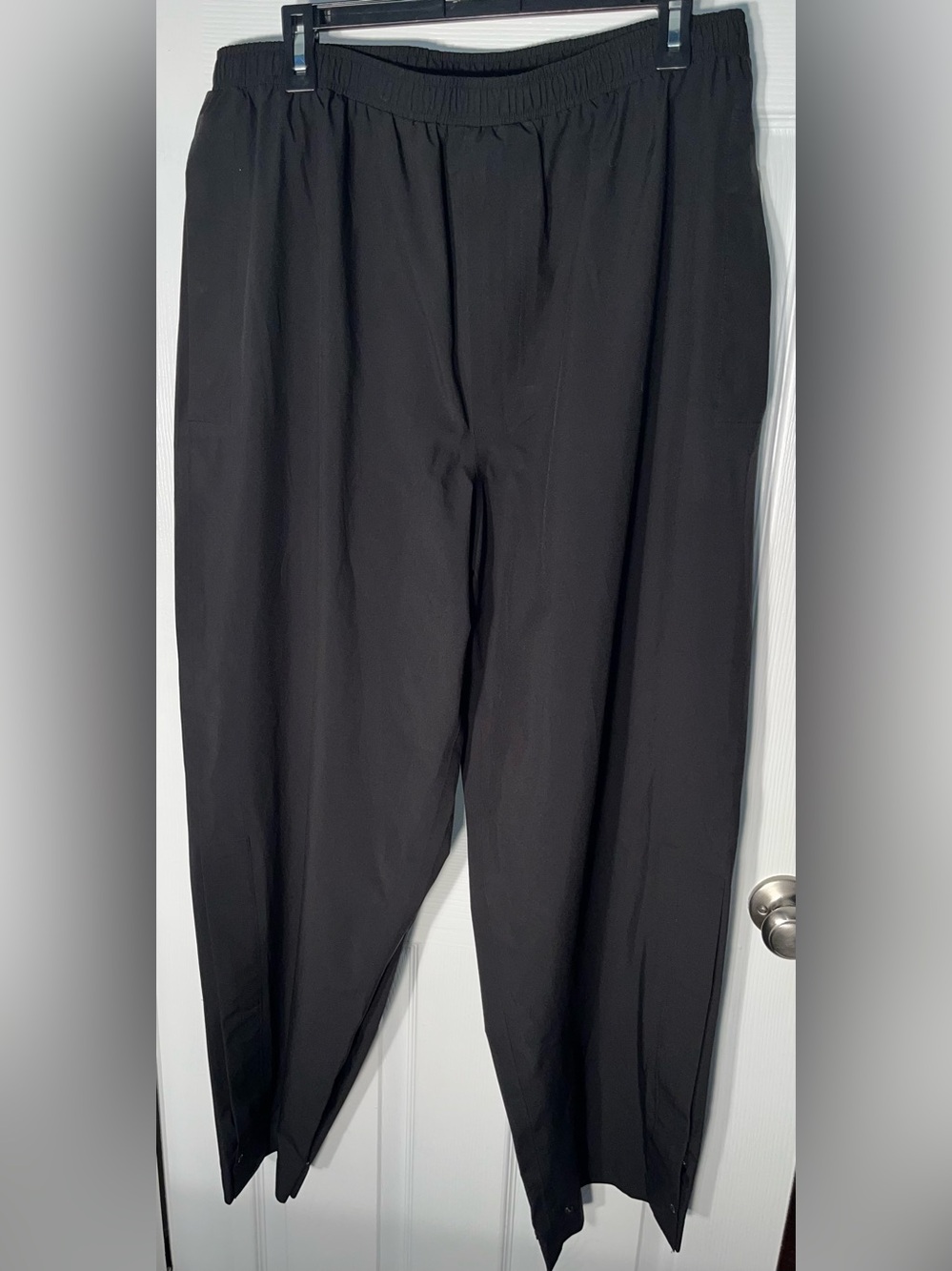 Men’s Zero Restriction Gore Tex Pants Golf Rain Waterproof Black Large L